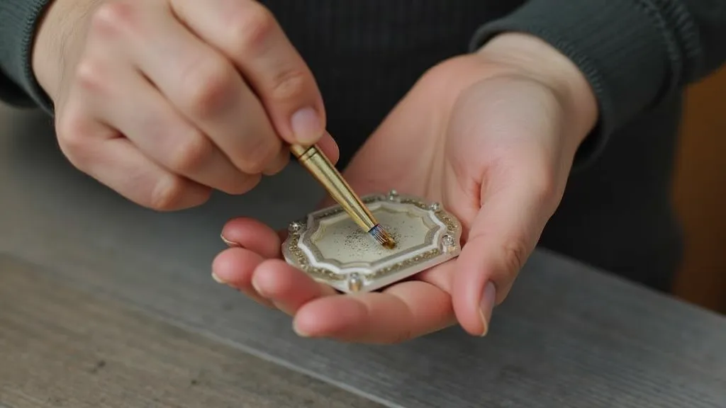Applying flux to a joint