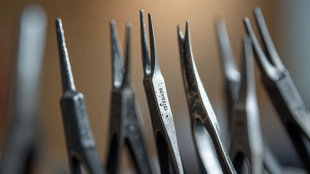 Silversmithing tweezers